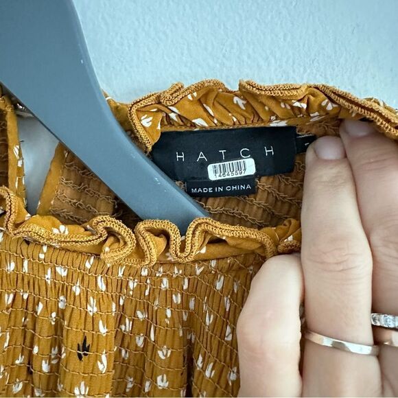 Hatch Lana Dress Yellow/Gold - Picture 8 of 10